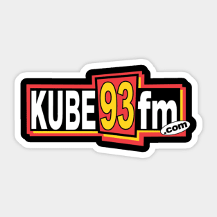 Kube 93 Logo Sticker